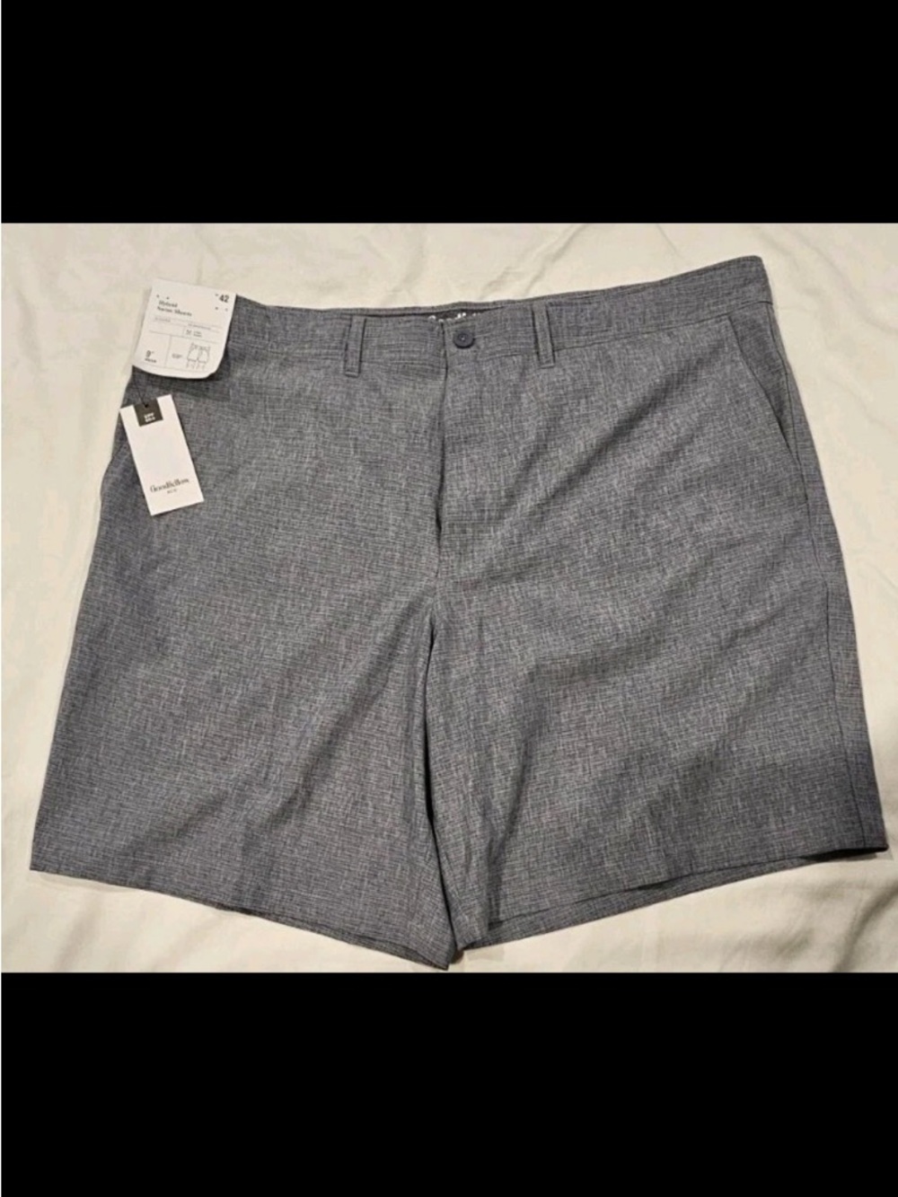 NEW Goodfellow & Co Heathered Gray Swim Trunks